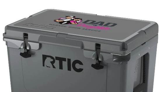 RTIC hard cooler included in the Father's Day prize bundle